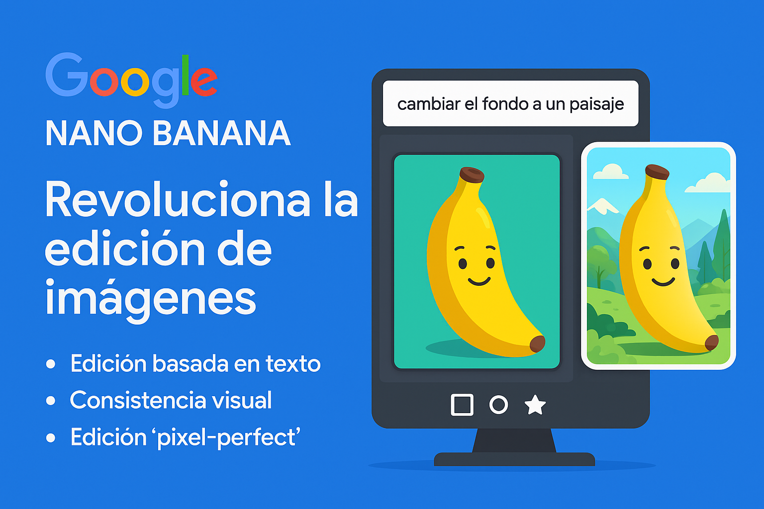 Google revoluciona la edición de imágenes con “Nano Banana”